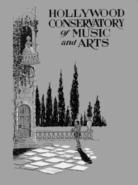 Hollywood 
Conservatory of Music Brochure