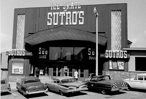 The entrance to Sutro's
ice rink