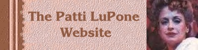 The Patti LuPone Website